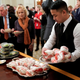 Image for article titled Trump finally got the White House banquet of his dreams